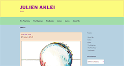 Desktop Screenshot of julienaklei.com